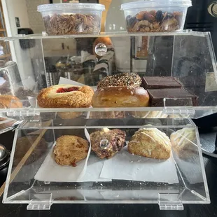Pastries from Old Soul and Bagels from Battin&apos;s Bagels