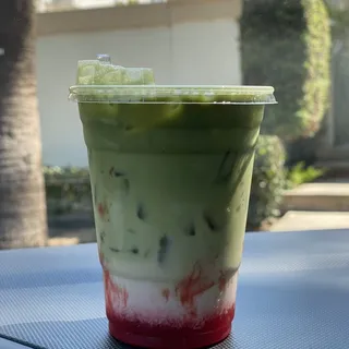 Strawberry Matcha