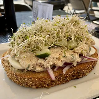 Salmon Salad Toast