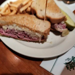 Rueben sandwich