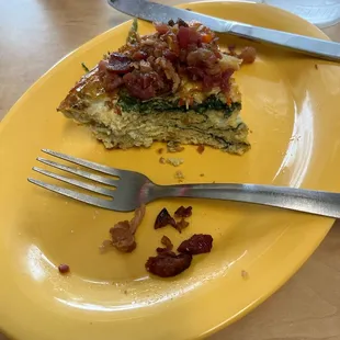 Moms Crustless Quiche