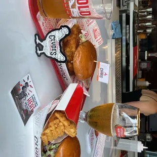 food, burgers