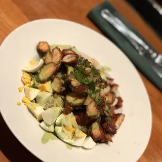 Fried Chicken Rice Bowl