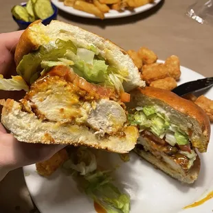 California Gold Fried Chicken Sandwich