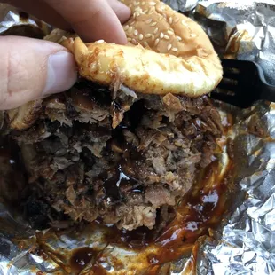 Brisket Sandwich (it&apos;s chopped)