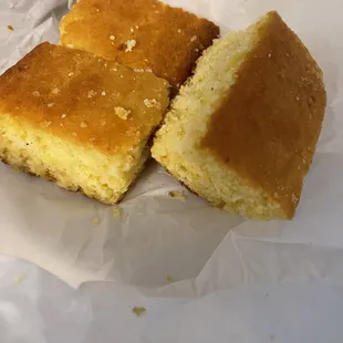 Cornbread $1.00 a slice