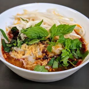 Sweet Chili Ray. Savory dish of Wonton, drizzle with Sweet &amp; Tangy sauce+Chili Oil.