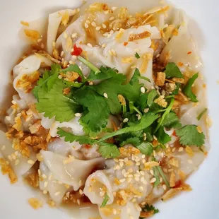 sweet &amp; tangy wontons