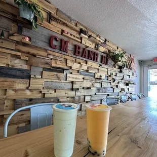 Papaya smoothie and Avocado Smoothie