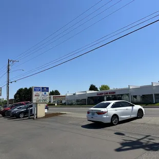 Located near Hillsboro International Airport in Silicon Forest, directly across from Kaddy Carwash.