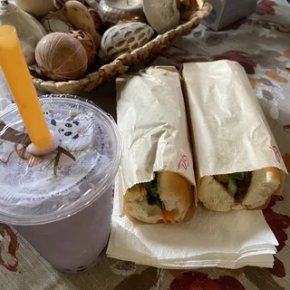 Blended Taro Milk Tea