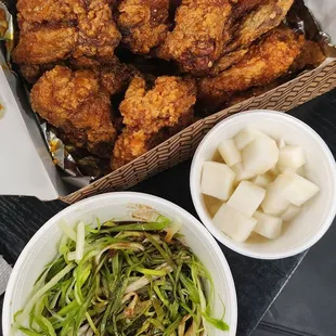 spring onion soy garlic wings