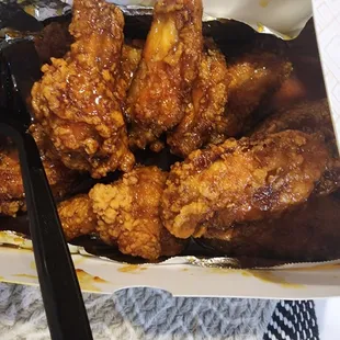 Wings with Honey Garlic