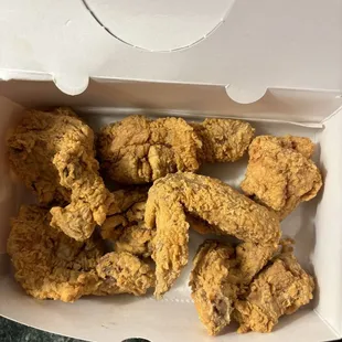 Chicken looks promising...