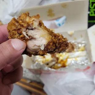 chicken wings and fried chicken, food