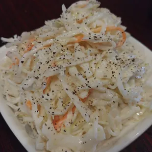 Coleslaw...