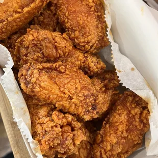 Hot and spicy wings