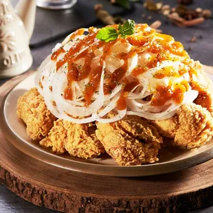 Curry Snow Onion Signature Golden Curry. https://www.cmchickenlahabra.com/