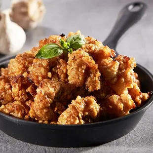 Tikku Soy Sauce Gizzard Savory, Fried &amp; Charcoal-Grilled Gizzard Tossed In A Soy Glaze. https://www.cmchickenlahabra.com/