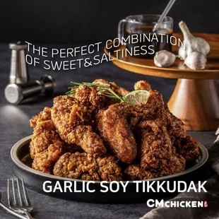 Garlic Soy Tikkudak