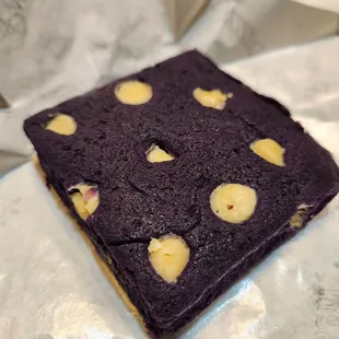 Ube brownies