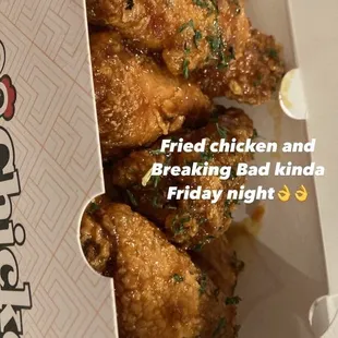 Curry wings