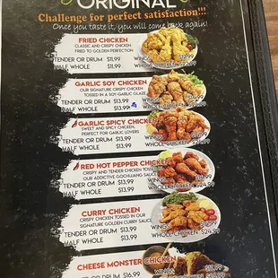 menu, oysters and mussels