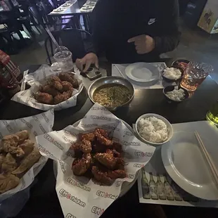 HoneyGarlic, White rice, Water Oreo Cookie Smoothie Ramen