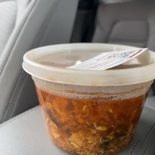 Korean Ramyun (broth &amp; egg packed separately to go)