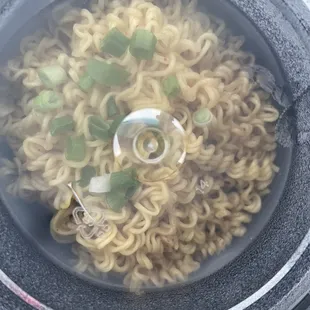 Korean Ramyun (noodles packed separately to go)