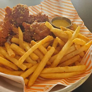 fish and chips, food