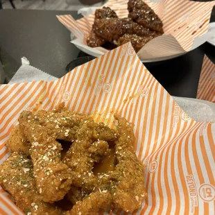 Honey garlic tenders