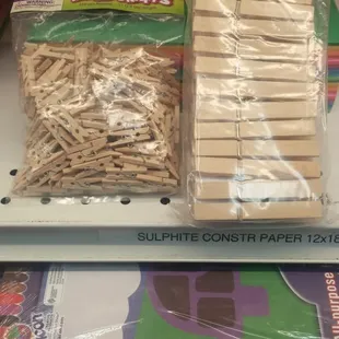 These ate the tiny clothe pins that the little oompa loompas use to hang their clothes!