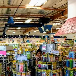 Ample lighting and cool air system