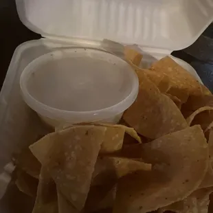 Chips and queso