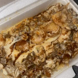 Loaded Chicken Stuffed Potato