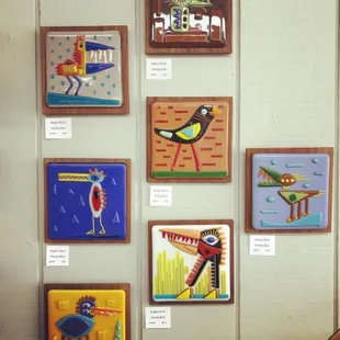 Cheeky Birds by Angela Slack