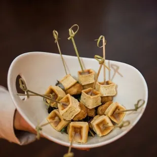 Chicken &amp; Waffles Appetizer
