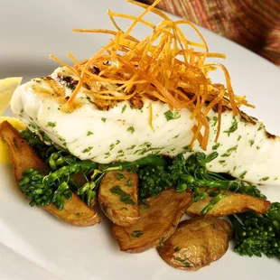 Grilled Alaskan Halibut