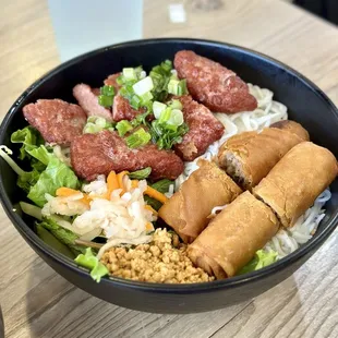 Bun nem nuong cha gio