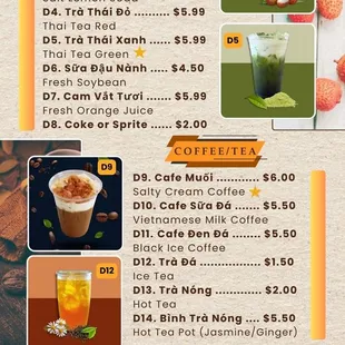 Drink Menu