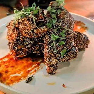 Sesame chili ribs