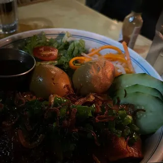 Pork Belly Rice Bowl