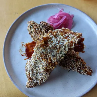 Sesame Crusted Chili Ribs