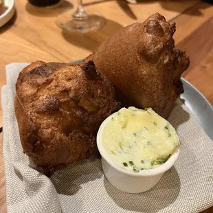 Pastry Basket Popovers- these were fluffy and delicious