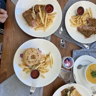 Bagel with Smoked Salmon  Prosciutto Sandwich  Reuben Sandwich