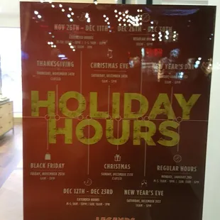 Business hour says they should open, but they closed