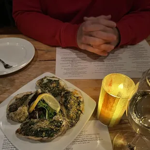 Oysters Rockefeller