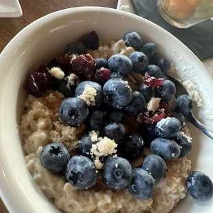 Oatmeal. Actually really good.