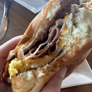 Breakfast sandwich. Make your own.